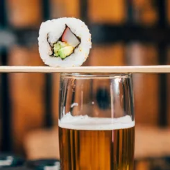 Cata maridaje de Cerveza y Sushi